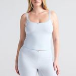 SKIMS Soft Lounge Lace Cami in Blue Quartz, Size Small Photo 2