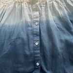 Ariat White Blue Western Cowboy Festival Cold Shoulder Mini Dress, size M Photo 9