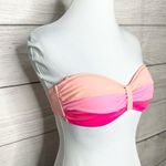 PINK - Victoria's Secret VS PINK  Color-block Strapless Bikini Top Size Small Photo 2