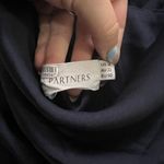 Fame and Partners Navy Blue Satin Isabella Jumpsuit Size 18 US $286 Photo 3