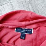 Karen Scott Coral Pink Hoodie Sweatshirt S Photo 1