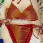 Calzedonia Elegant Pink and Gold Bikini Set Photo 0