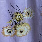 Madewell  Linen Blend Ruffle-Cuff Wrap Dress Fairy Pastel Boho Work Size XS/S Photo 6