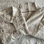 Erin London 2 Piece Outfit Size‎ M Embroidered Beige Tan Size M Photo 0