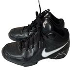 Nike  Air Visi Pro Black Leather Basketball Sneakers Sz 6 Photo 2