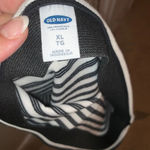 SheIn  faux leather black bomber jacket & Old Navy black striped skirt‎ XL Photo 10