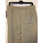 Mate the Label  Organic Fleece Wide Leg Pant Heather Flax X-Large MSRP $138 Photo 4