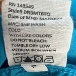 Paper Denim & Cloth Button Down Short Sleeve Women's Blue Shirt Size Medium Slim Photo 10