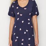 Kate Spade NWT   Modal Heart Sleep Shirt PINK Small Photo 3