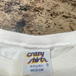 Vintage B. Kliban Hawaii Crazy Shirts Adopt A Cat White Short Sleeve Cropped Tee Size M Photo 5