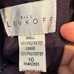 Bill Levkoff  Elegant Dark eggplant Maxi Dress Rn82755 size 10 NWOT Photo 5