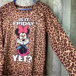 Disney  Minnie Mouse Large Animal Print Long Sleeve Shirt with Minnie Mouse Shirt Photo 2