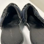 Laura Ashley Pennington Beaded Mules Black Silver Size 9 Photo 9