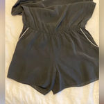 Ramy Brook Silk One-Shoulder Romper Photo 4