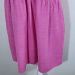 Isabel Maternity Pink Short Sleeve Mini Dress Size Large Pink Maternity Dress Photo 3