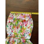 Shoshanna  botanical floral strapless romper cover-up small Photo 4