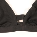 Seafolly NWT Active Longline Tri Bikini Top in Black Photo 3
