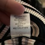 Milly  Micro Stripe Mini Mermaid Ribbed Stretch Knit Midi Dress Bodycon NWT Small Photo 13