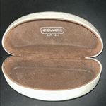 Coach  White Embossed Sunshades Case Photo 1