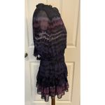 MISA Los Angeles Becca Mini Dress XS Purple Whimsigoth Fairy Dark Romantic Smock Photo 5