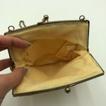 Vintage 1960’s Gold Beaded Evening Clutch / Crossbody Bag Photo 6