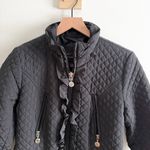 Betsey Johnson Betsy Johnson Black Quilted Ruffle Jacket Size S Photo 1