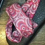 Sanuk Burgundy Multi Radio Love Yoga Sling Sandals Women’s Size 8 Photo 2