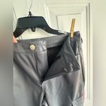 Charlotte Russe 🩶Size M🩶 Faux Leather Gray Cargo Pants Women’s Photo 5