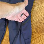 Lululemon Run A Marathon Crop II Cadet Blue / Groovy Stripe Size 6 Photo 5