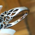 Kay Jewelers Sterling Silver Topaz Ring Photo 6