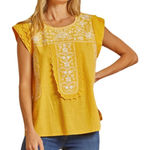 Boutique Savanna Jane MarigoldTop mustard yellow size Medium Gold Photo 0