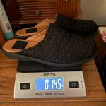 Auditions Decoys by  Black Leather Slip On Mules Shoes Women’s Size 6.5 Woven Photo 10