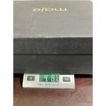 Maje NWT  White Leather Platform Loafers Chunky Sole Gold Detail Women Shoes 39 Photo 5