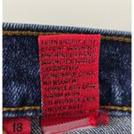 Zana Di  Jeans Womens 18 Bootcut High Rise Dark Wash Stretch Glitter Sparkle Y2K Photo 5