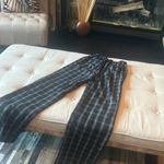 Jolt Criss Cross Waist Plaid Straight Leg Pant Size XS Photo 6