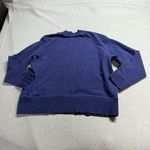 Universal Standard  Zoe Half Zip Funnel Neck Pullover Sweatshirt in Purple M EUC Photo 4