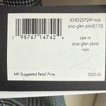 Kate Spade NWT  Plaid Point Collar Hooded Snap A-Line Raincoat - Sz M MSRP $300 Photo 3