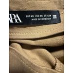 ZARA  Belted Cargo Skort Tan Wrap Style Utility Pockets XS y2k boho glam whimsi Photo 5