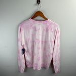 Lucky Brand  Pink Cotton Candy Tie Dye Sweatshirt M Photo 3