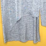 Bar III  Shirt Space Gray Asymmetrical Tunic XS Photo 2