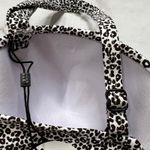 Coco reef  Underwire Bra Bikini Bandeau Top Size 32/34D Brown Animal Convertible Photo 4