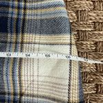 Blue Rain  By Francesca's Women's Mini Skirt Plaid Blue Tan Cream Multi small Photo 6