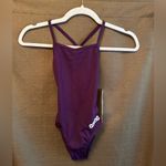 Arena NWT  Women's Standard Team Swimsuit Light Drop Solid Size 22 (XXS) Junior Photo 1