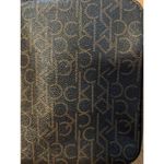Calvin Klein Faux Leather Mongogram Crossbody Purse With Wallet Photo 6