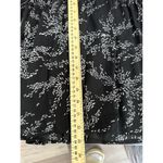 Entro Skirt Women Small Black White Printed Button Front Elastic Waist Maxi Photo 8