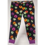 Halloween pumpkin pajama pants 3X women's by Hyde and eek boutique Black Photo 1