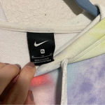 Nike  Semi-Cropped Tie Dye Hoodie Sweatshirt Photo 6