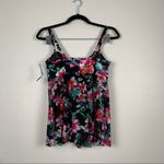Croft & Barrow  Mesh Twist Flyaway Tankini Top‎ Sz S Photo 2