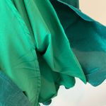 Minuet NEW Green Strappy Open Back Plunge Neckline Mini Party Dress Medium M Photo 7