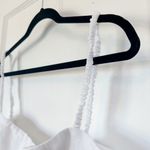 Reformation | Amaya Strappy Open-Back 100% Linen Top in White Photo 5